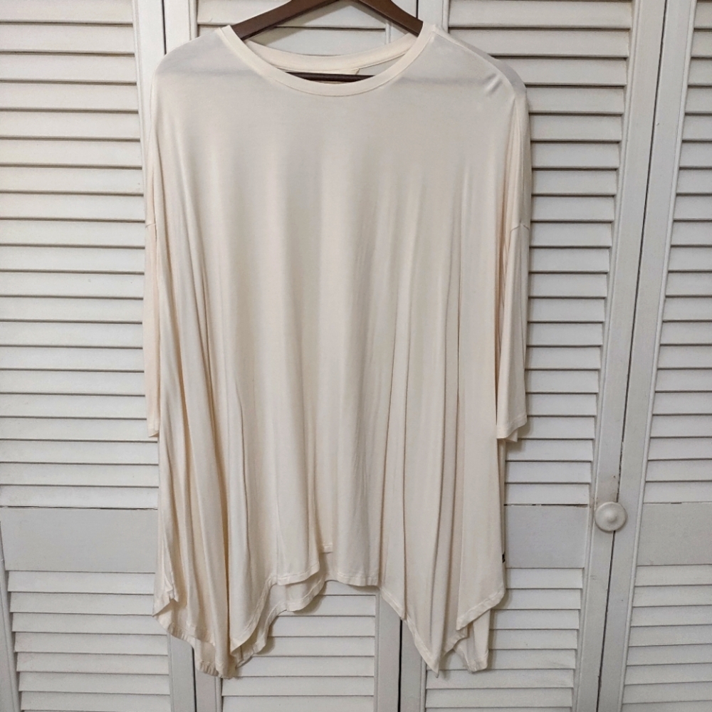 EUC Matilda Jane Take Another Trip top cream M